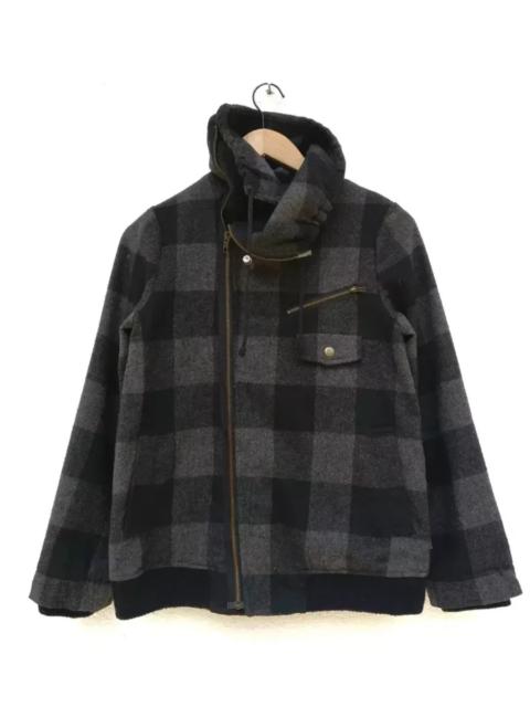 Other Designers Japanese Brand -  Final Drop! Asymmetrical Ehypenworld Japan Checked Jacket