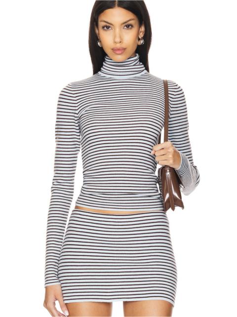 Frankies Bikinis Tucker Cloud Knit Turtleneck Sweater