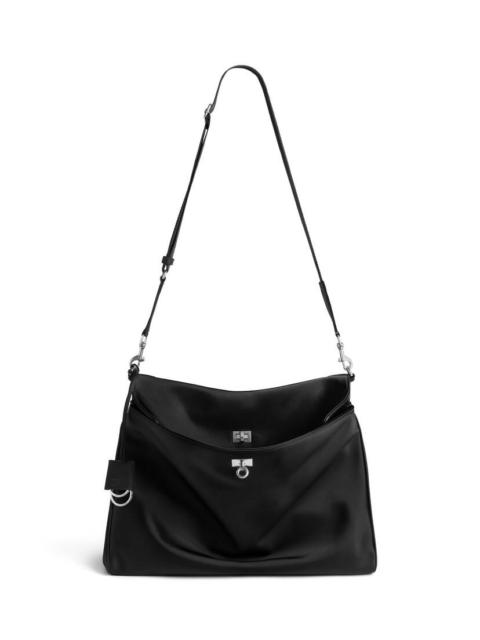 BALENCIAGA Men's Rodeo Messenger Bag Medium in Black