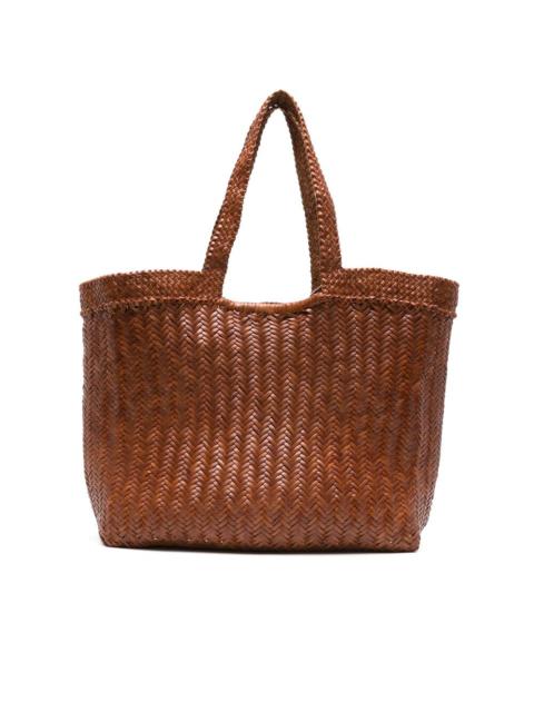 DRAGON DIFFUSION Dragon Diffusion Brown Tote Bags Women