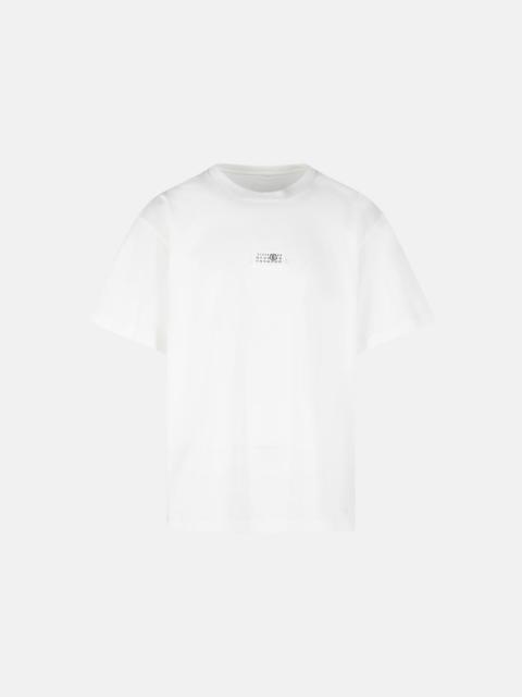 MM6 Maison Margiela WHITE COTTON T-SHIRT