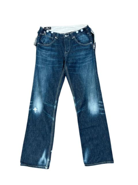 If Six Was Nine - Rna inc. Double pocket debim pants ppfm undecover style