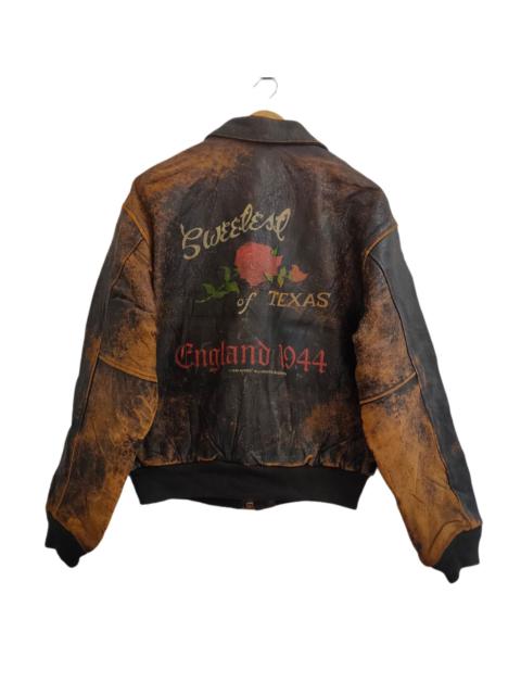 Other Designers 🔥Vintage Avirex TYPE A-2 US Air Forces Leather Jacket