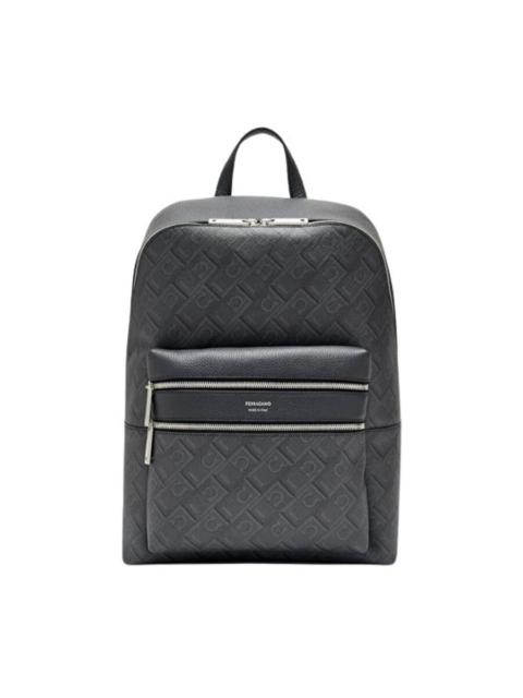 FERRAGAMO Ferragamo Monogram Calfskin Backpack