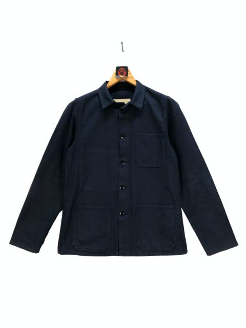 Other Designers ZUCCA TRAVAIL BUTTON JACKET CHORE JACKET #7011-105