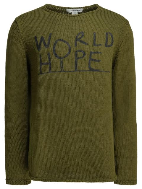 Comme des Garçons SHIRT Comme Des Garçons Shirt Crew-neck Sweater With Logo