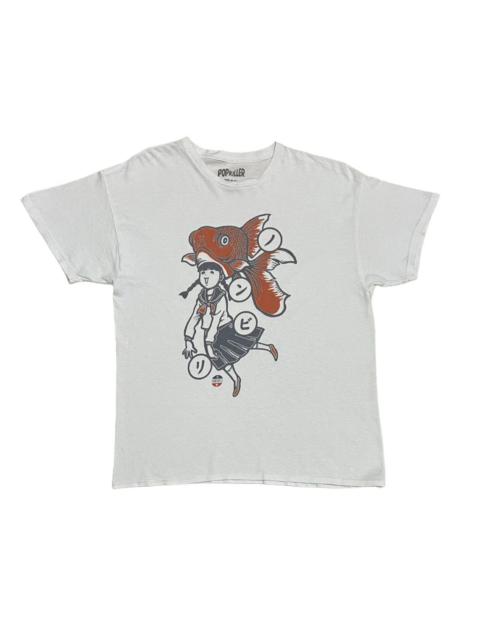 Other Designers Designer Pop Killer Astrist Series Anraku Nonbiri Girl Tee