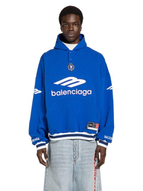 BALENCIAGA 3b Football Polo Hoodie