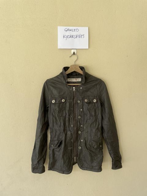 Other Designers Avant Garde - SAGA IBANEZ SCARTISH LEATHER JACKET