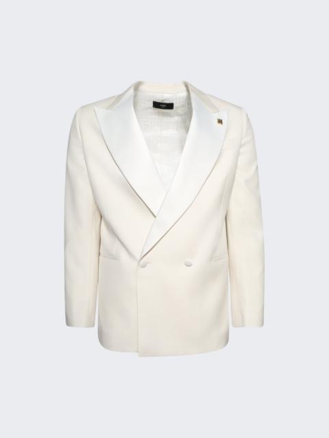 AMIRI Ma Double Breasted  Blazer Alabaster
