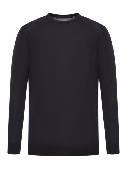 Other Designers Kiton Men Crewneck Sweater In 14 Micron Wool