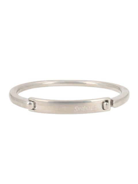 SAINT LAURENT Saint Laurent Men Bracciale Con Logo