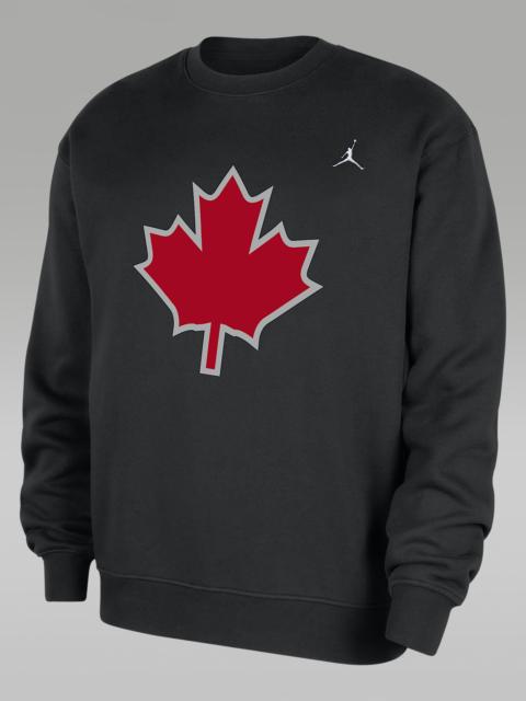 Jordan Toronto Raptors Statement Essentials Men's Jordan NBA Fleece Crew-Neck Sweatshirt