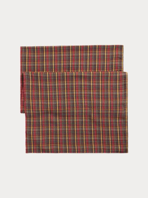 RRL by Ralph Lauren Plaid Double-Faced Cotton Scarf