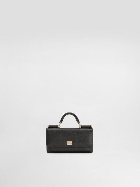 Dolce & Gabbana Dauphine-print calfskin mini bag