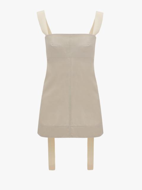 Victoria Beckham Cut-Out Cami Top In Pumice