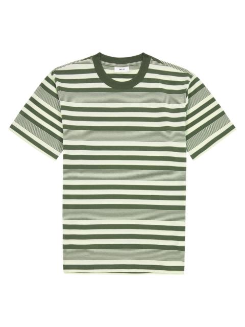 NN07 Adam striped stretch-jersey T-shirt