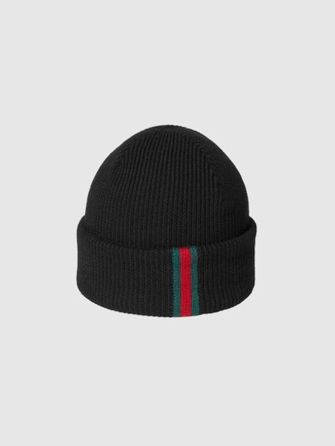 GUCCI Gucci Wool Hat With Web