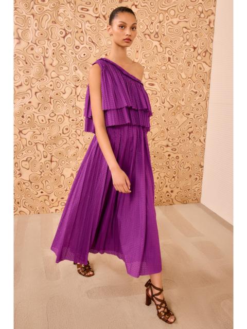 ULLA JOHNSON Agneta One Shoulder Dress