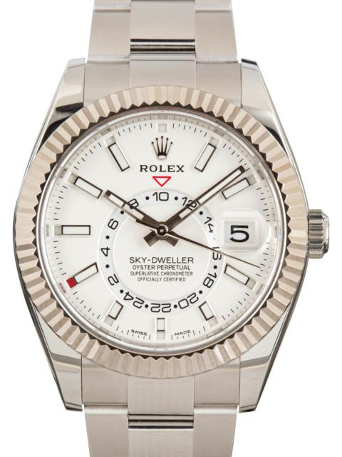 ROLEX Used Rolex Sky-Dweller 326934 White Dial