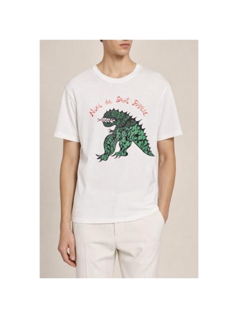 Dior Dior Men's White Graphic Print T Shirt