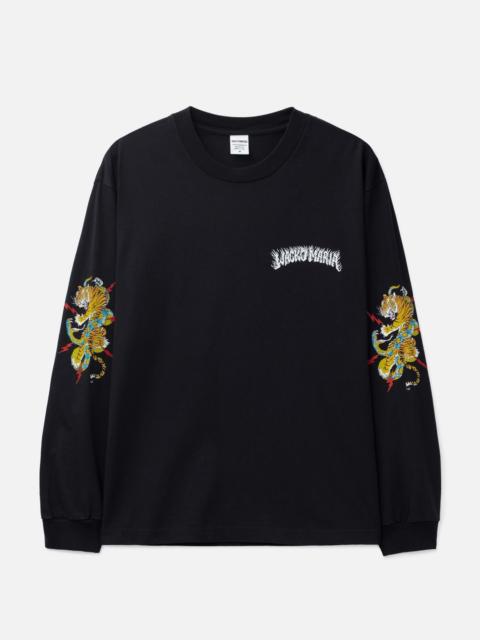 WACKO MARIA TIM LEHI / WASHED HEAVY WEIGHT LONG SLEEVE T-SHIRT