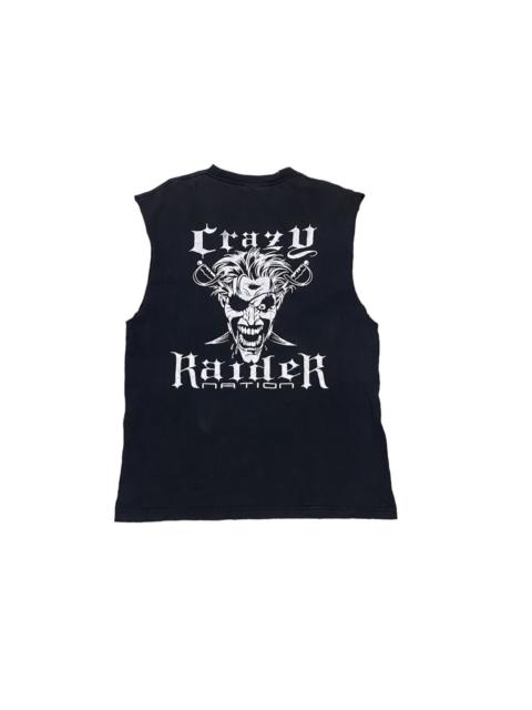 Other Designers Vintage - Vintage Oakland Raiders Sleeveless Shirt Design Distressed