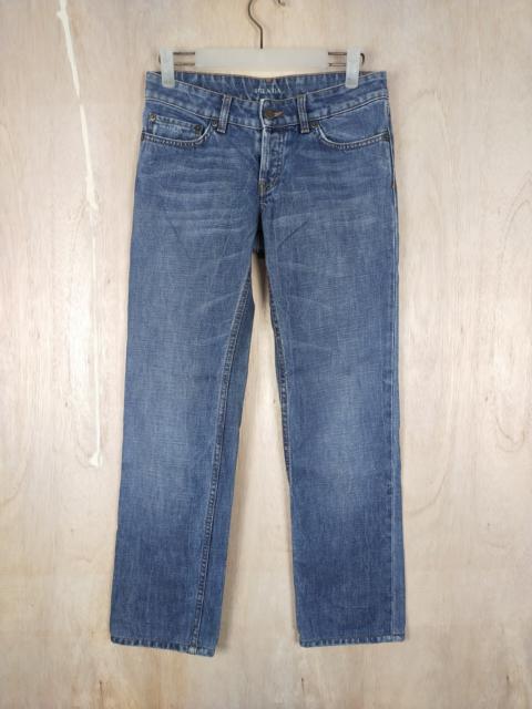 Prada Contour Fit blue denim jeans #2778