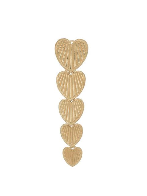 FOUNDRAE True Love - Graduated Heart Token Earring