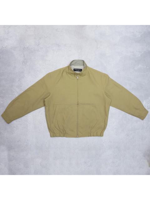 Other Designers Vintage 90s Yves Saint Laurent YSL Pour Homme Mini Logo Embroidered Work Jacket