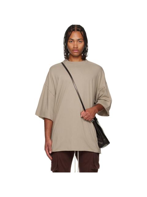 Rick Owens DRKSHDW Taupe Concordians Tommy T-shirt