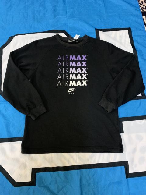 Other Designers Japanese Brand × Nike × Vintage - Nike Air Max Sweatshirt Streetwear Vintage