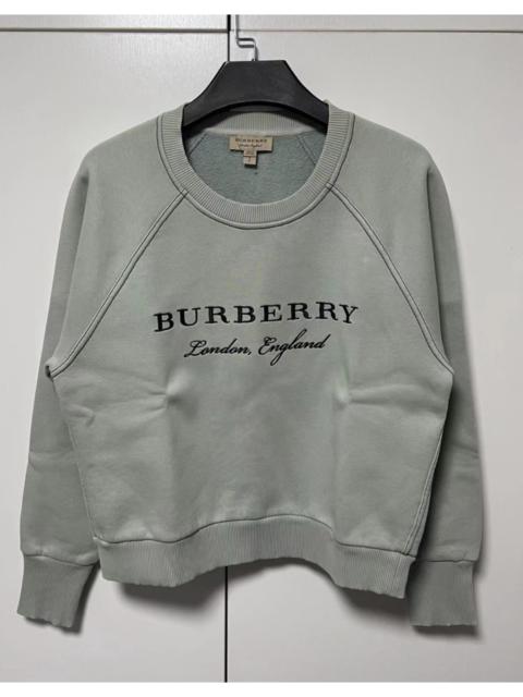 Burberry Burberry embroidered sweatshirt