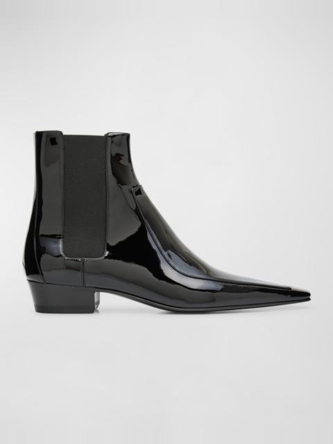 Men's Jose 30 Patent Leather Chelsea Boots