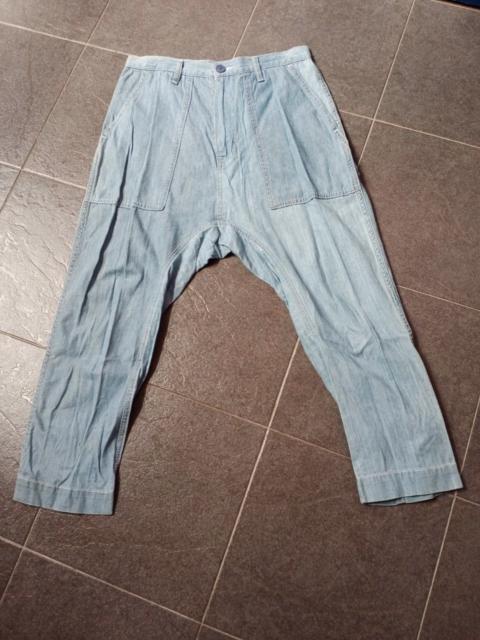 Other Designers Ne Net By Issey Miyake Indigo Dye Crotch Pants