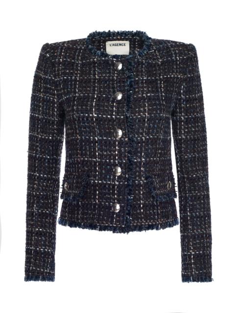 L'AGENCE Zaya Tweed Jacket