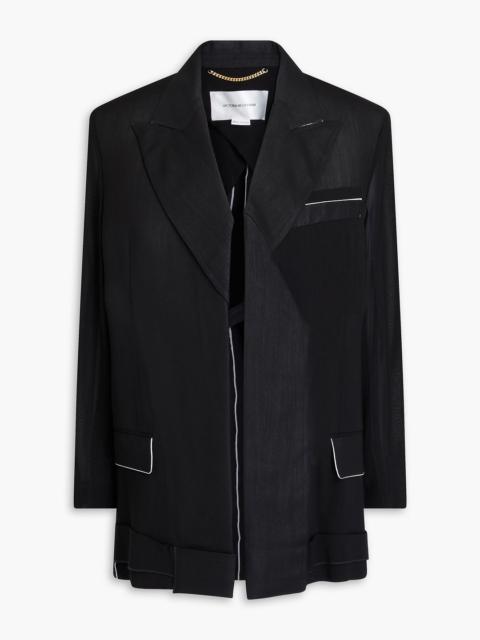Victoria Beckham Crepe blazer