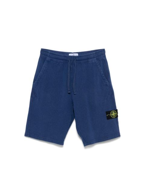 Compass-badge track shorts