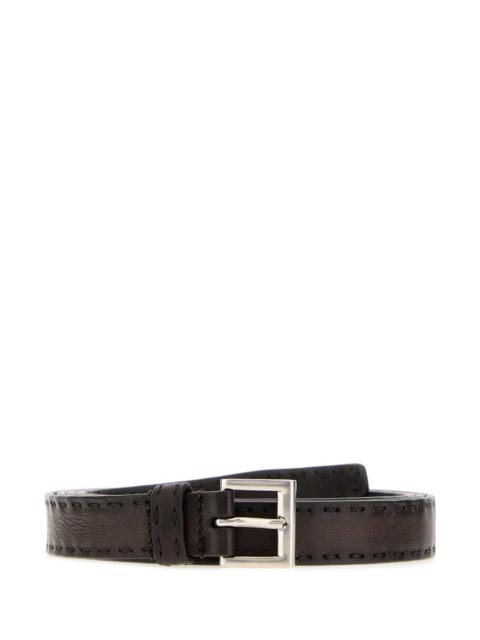 Prada Prada Women Brown Nappa Leather Belt