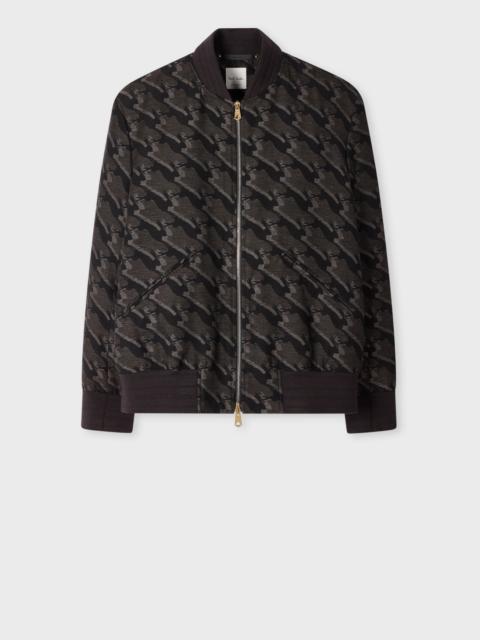 Paul Smith 'Rabbit' Jacquard Bomber Jacket