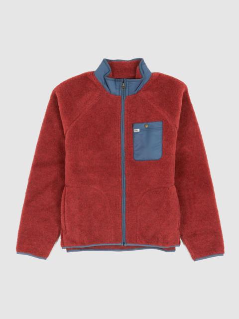 RRL by Ralph Lauren Double RL Wool Blend Pile Fleece Jacket