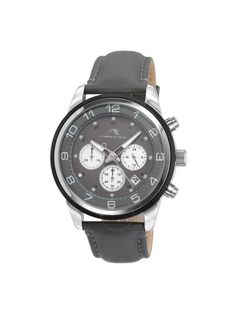 Other Designers Porsamo Bleu Arthur Chronograph Quartz Grey Dial Men's Watch 1091EARL