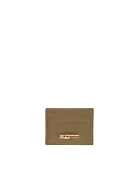 Longchamp `Le Roseau Sleek` Card Holder