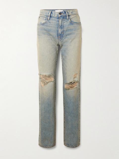 SLVRLAKE Sophie Long Mid-rise Straight-leg Jeans