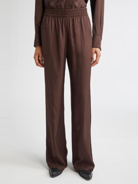 Golden Goose Golden Goose Journey Fluid Track Pants in Coffee Bean at Nordstrom