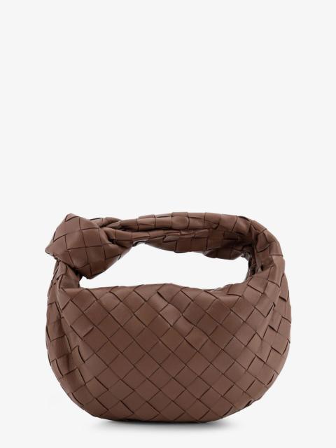 Bottega Veneta Bottega Veneta Mini Jodie Leather Handbag With Intrecciato Pattern