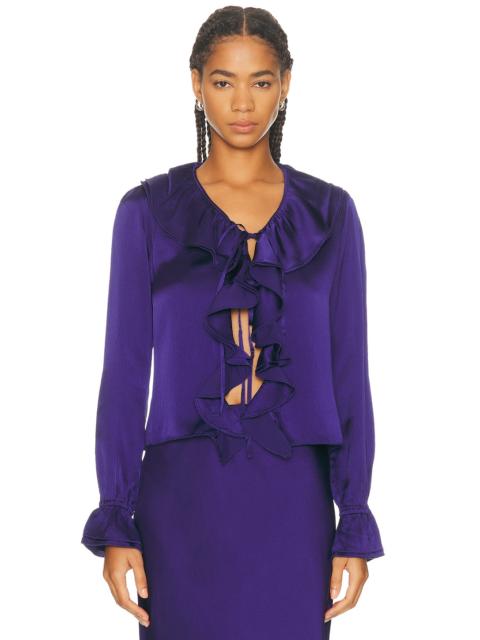 BODE Dream Souvenir Flounce Blouse