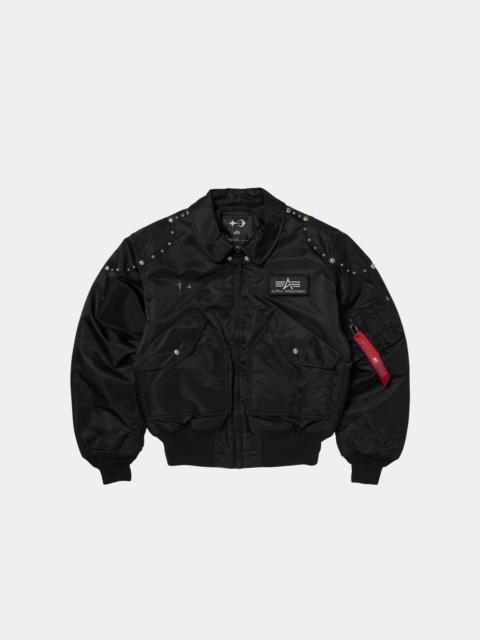 ALPHA INDUSTRIES THUG CLUB X ALPHA CWU 45/P RIVET BUTTON VERSION