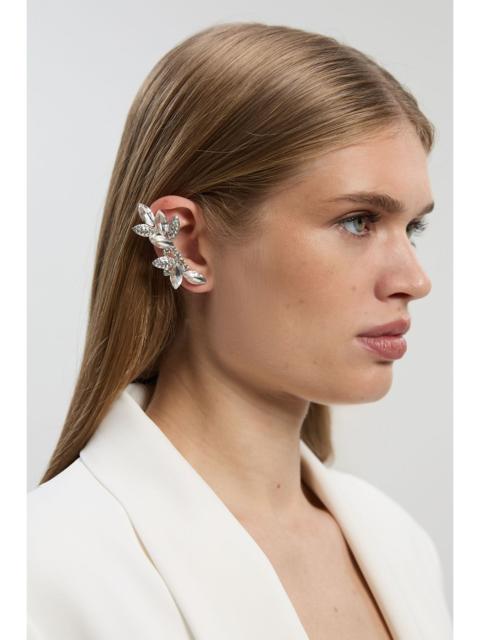 KAREN MILLEN Diamante Silver Earcuff