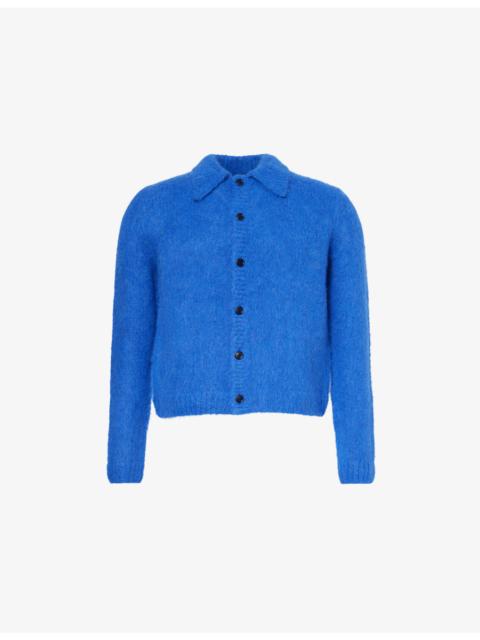Dries Van Noten Brushed Regular-Fit Wool-Blend Cardigan